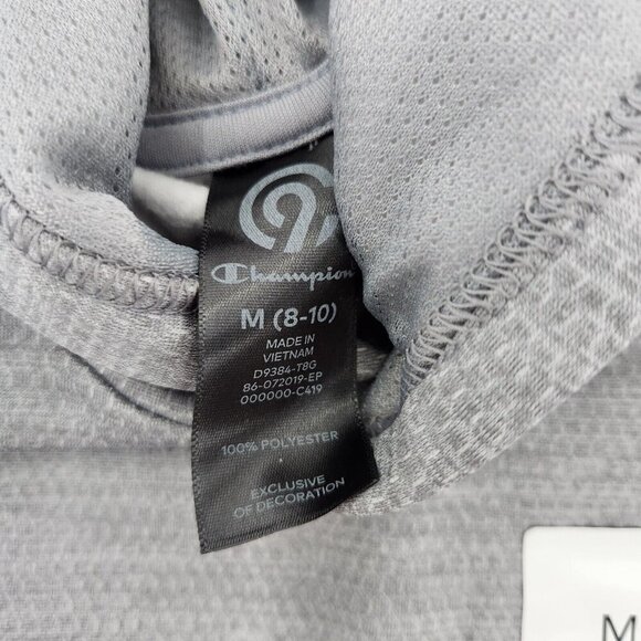 Champion C9 Boys Pullover Hoodie Tech Fleece Activewear Gray Size Medium 8-10 - Picture 2 of 4